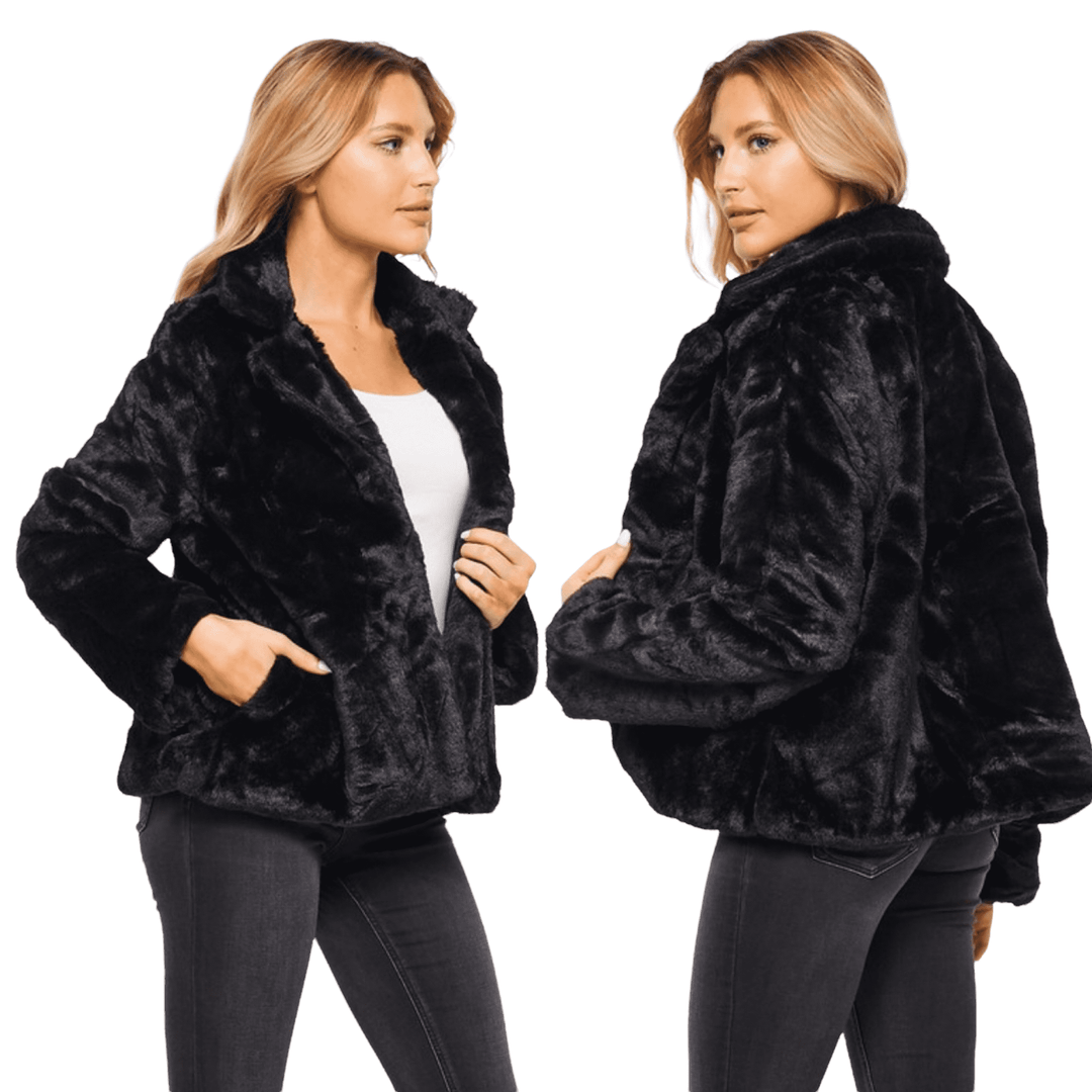 Glamorous Coat-Black