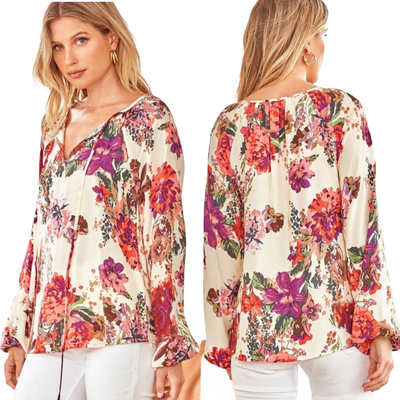 Fall Floral Top