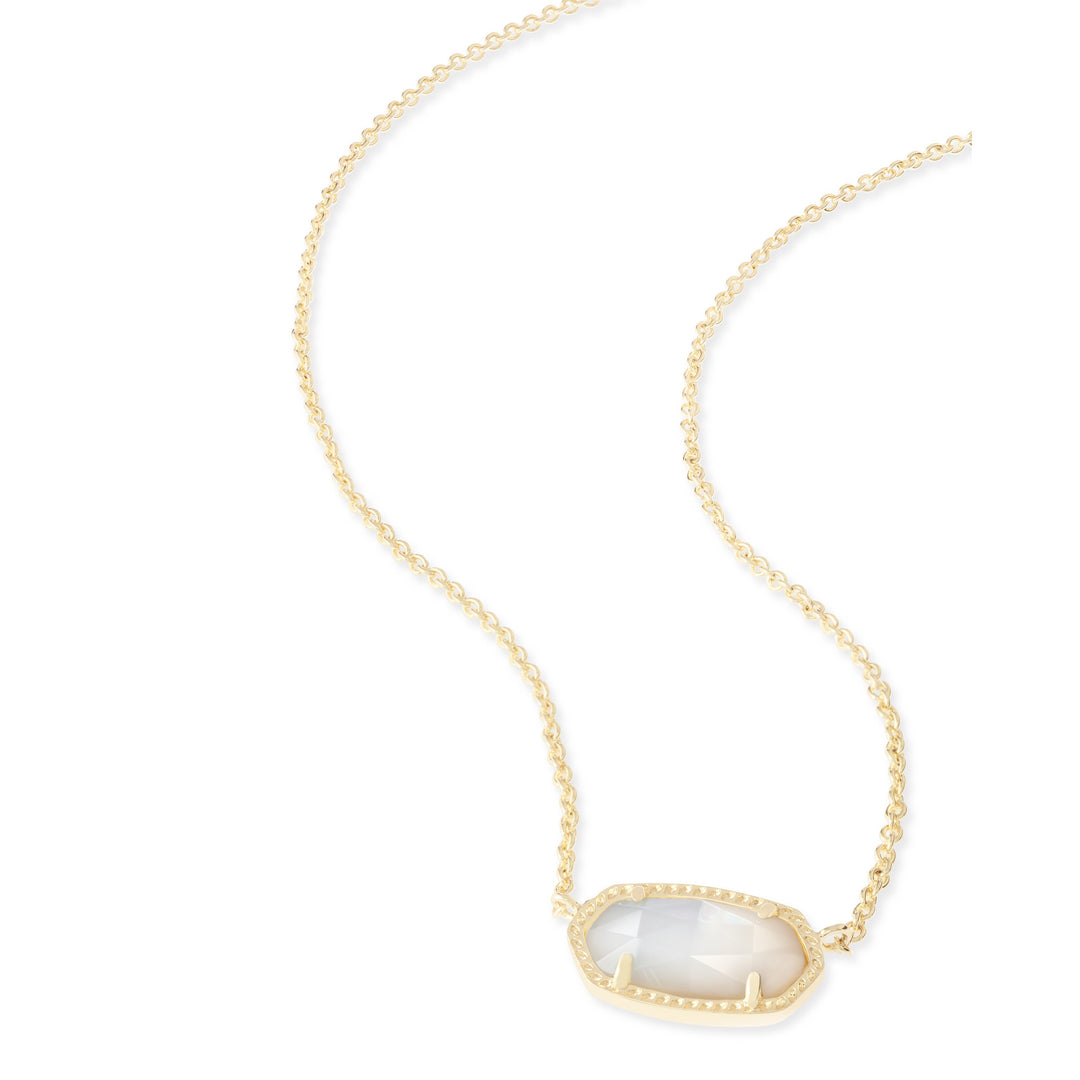 Elisa Pendant Necklace in Ivory Pearl - Bliss Boutique 