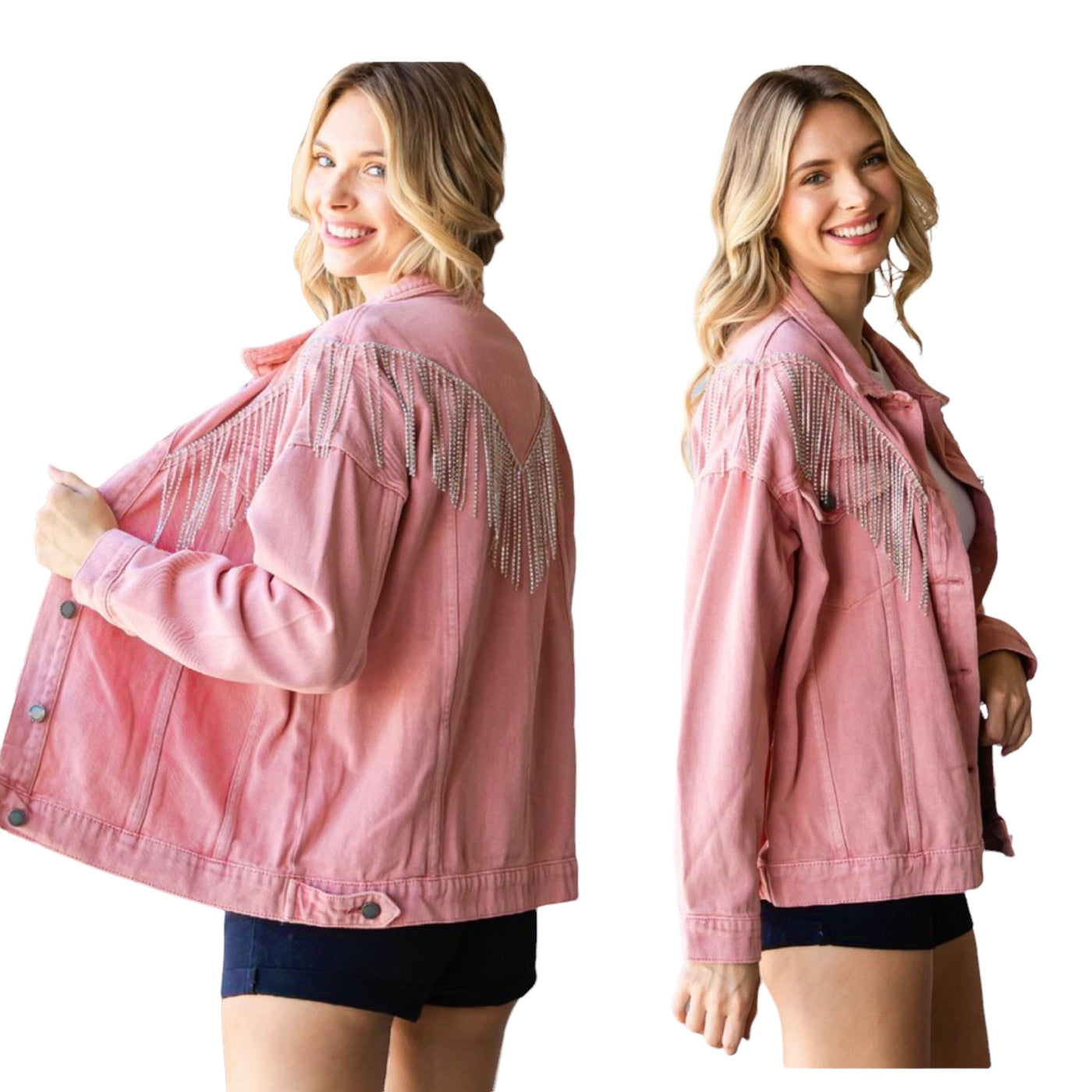 Glamorous Jacket-Pink